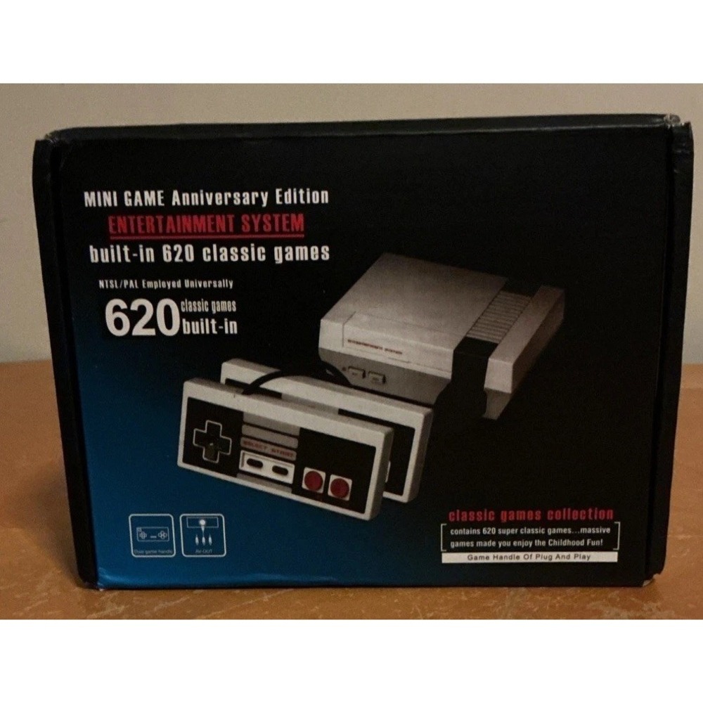 Mini Game Anniversary Edition Entertainment System: 620 Classic Retro‎ Games!
